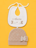 Set Cappellino e Bavaglino MIO668IN26
